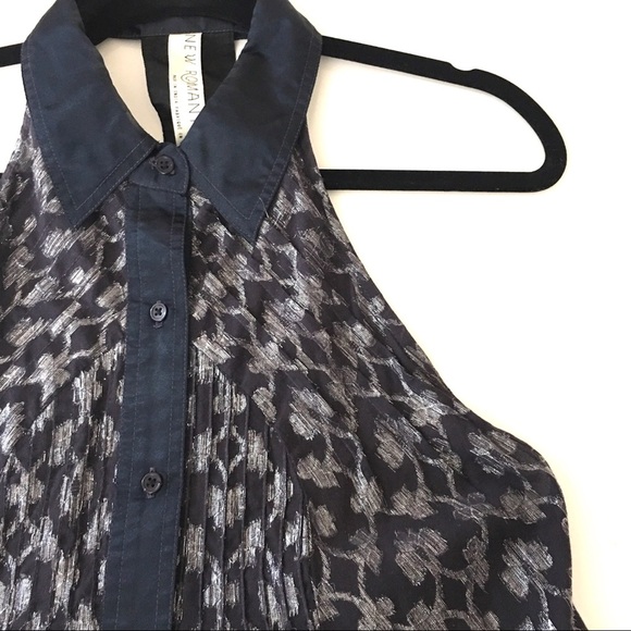 Free People New Romantics Tuxedo Halter Dress - Picture 7 of 11